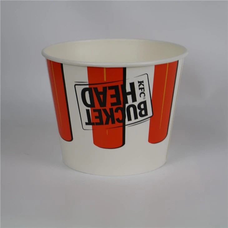 130oz Disposable Paper Buckets For Fried Chicken